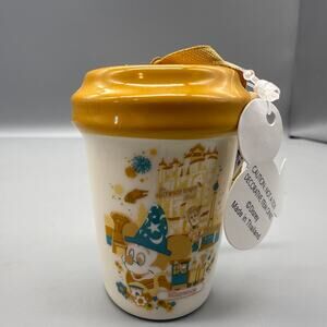 2021 Disney Parks Hollywood Studios Starbucks Cup Ornament with tags